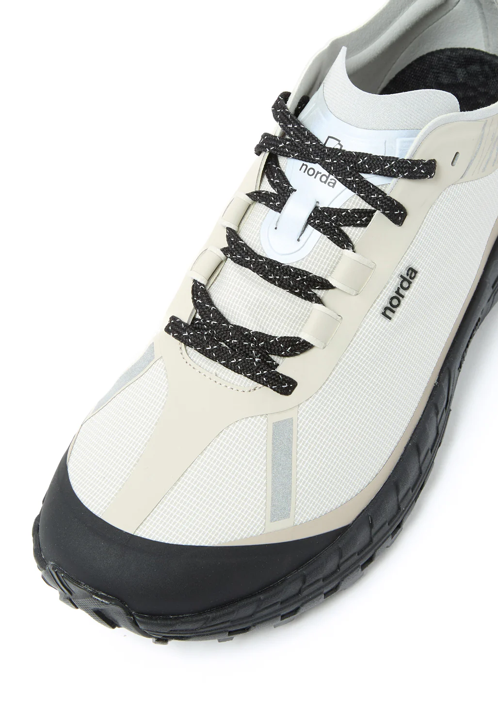 Norda Men's 001 Trainers - Cinder Dyneema / Black / Black - Image 2
