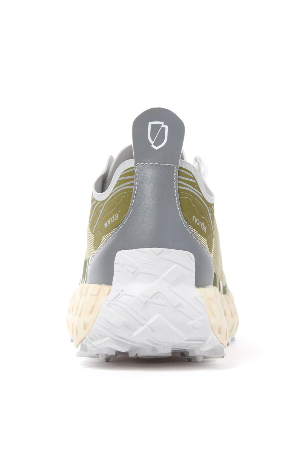 Norda Men's 001 Trainers - Glitch Dyneema / Tan / White - Image 4