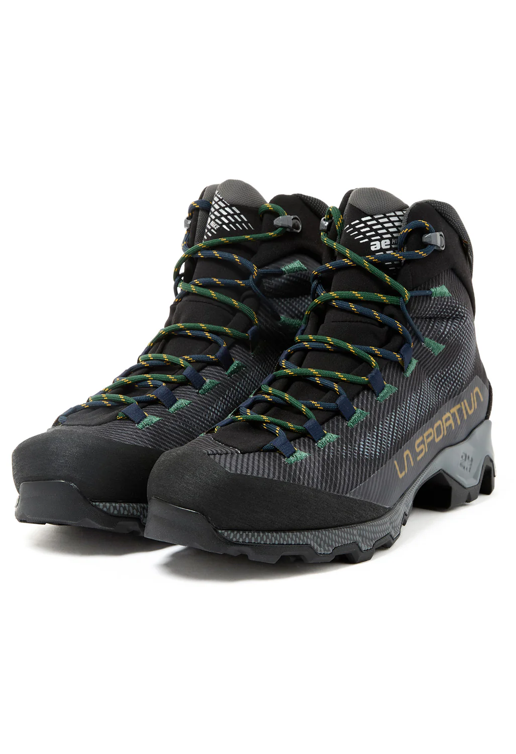 La Sportiva Men's Aequilibrium Hike GORE-TEX Boots - Carbon / Jungle - Image 3