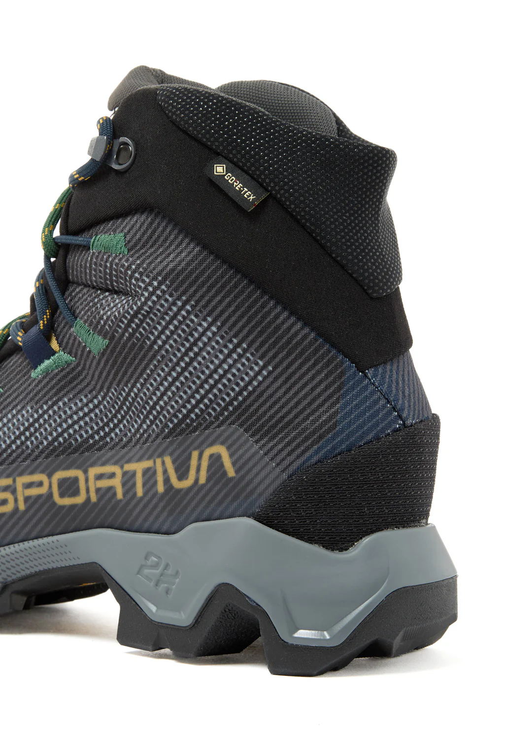 La Sportiva Men's Aequilibrium Hike GORE-TEX Boots - Carbon / Jungle - Image 6