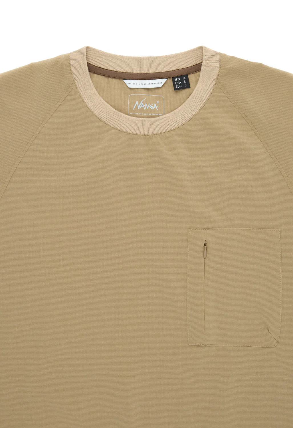 Nanga Men's Dot Air Comfy Tee - Beige - Image 3