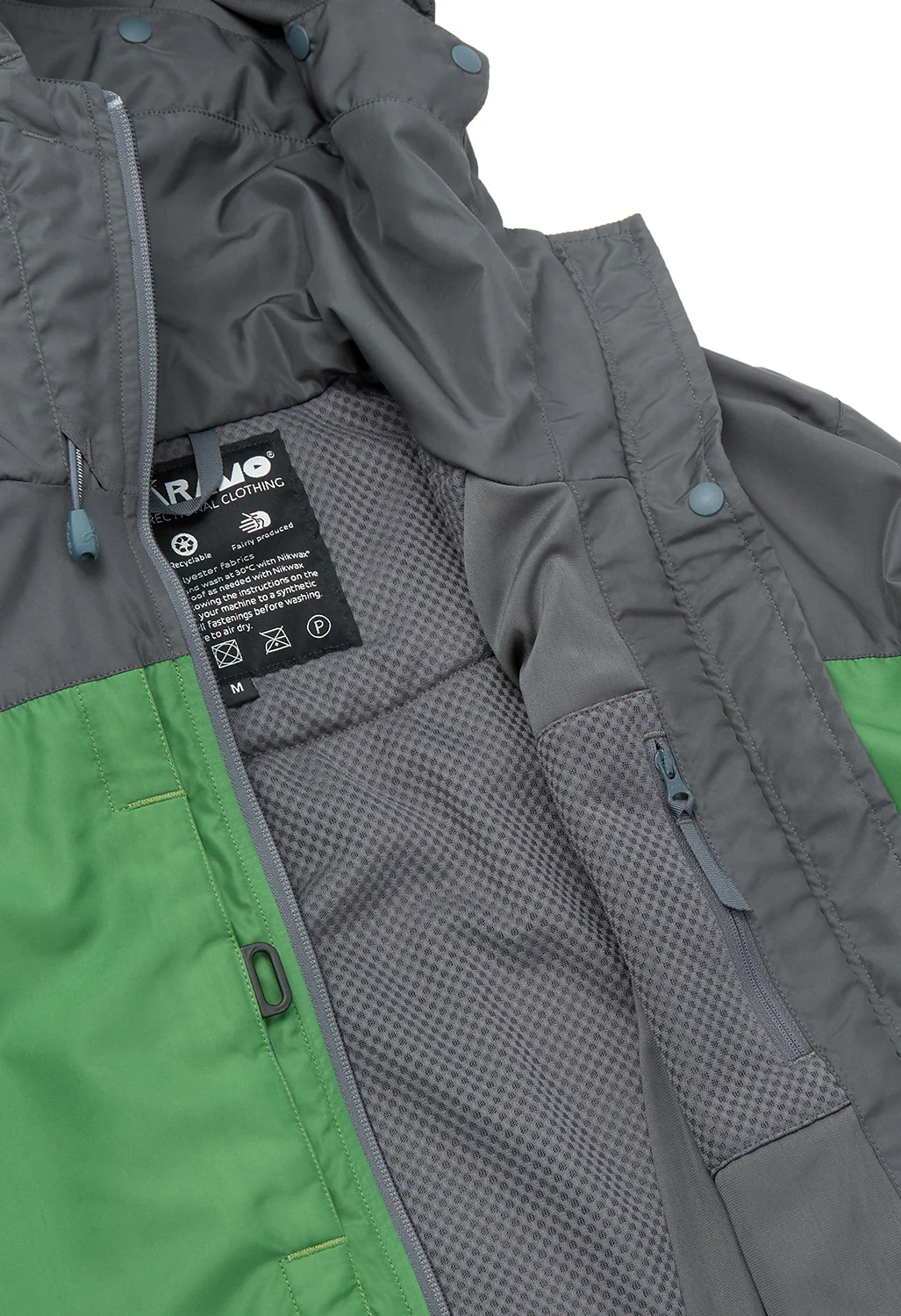 Paramo Mens Alta III Jacket - Fir / Rock Grey - Image 6