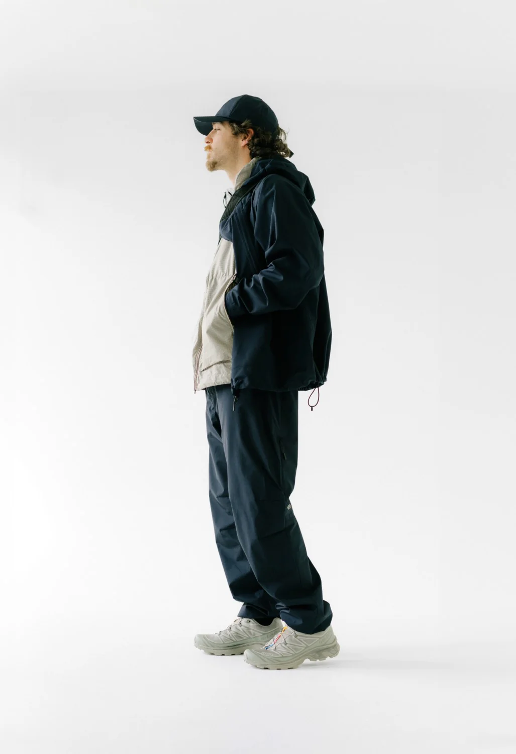 Men's Alvar Gore-Tex Infinium Tech Trousers - Dark Navy - Image 6