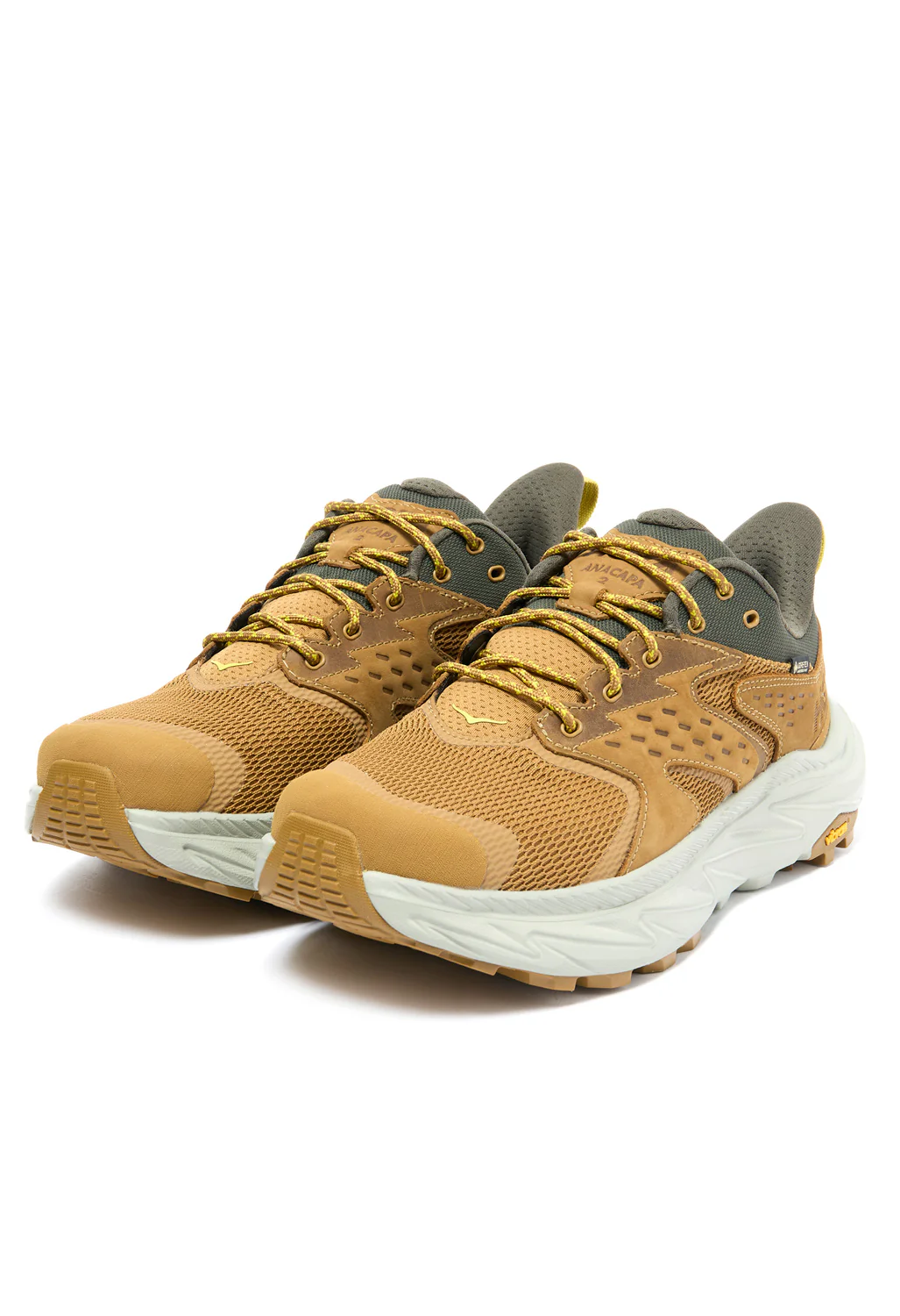 Hoka Men's Anacapa 2 GORE-TEX Trainers - Honey / Barley - Image 3