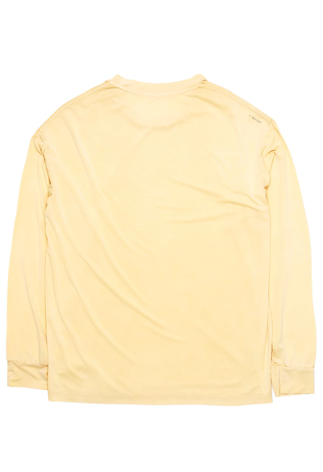 Satisfy Men's AuraLite Long Tee - Mineral Yellow - Image 2