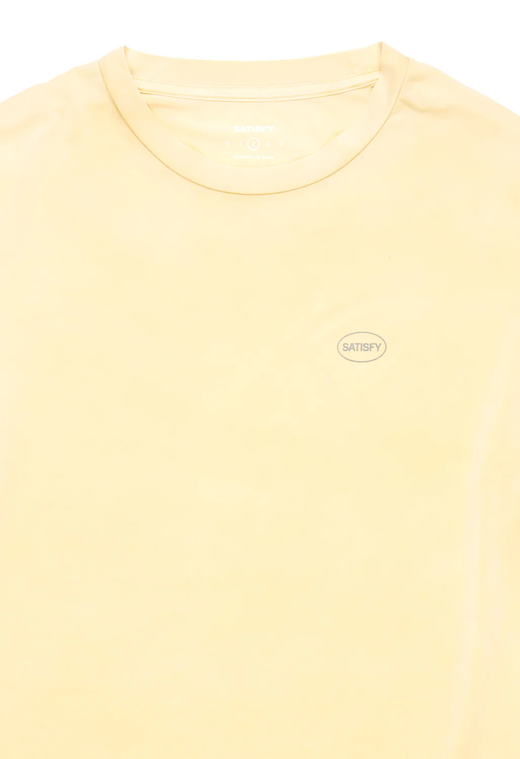 Satisfy Men's AuraLite Long Tee - Mineral Yellow - Image 3