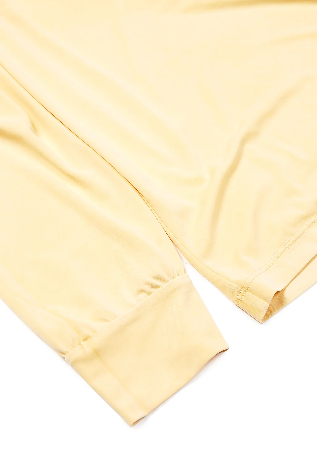 Satisfy Men's AuraLite Long Tee - Mineral Yellow - Image 4