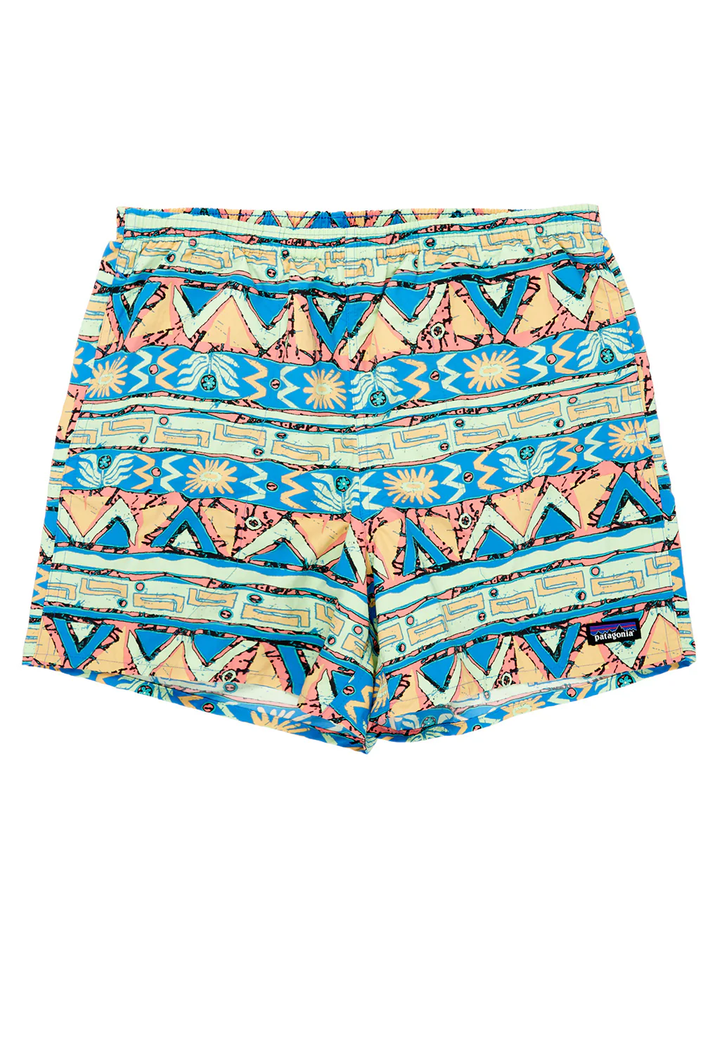 Patagonia Men's Baggies Shorts - 5 in. - High Hopes Geo: Salamander Green