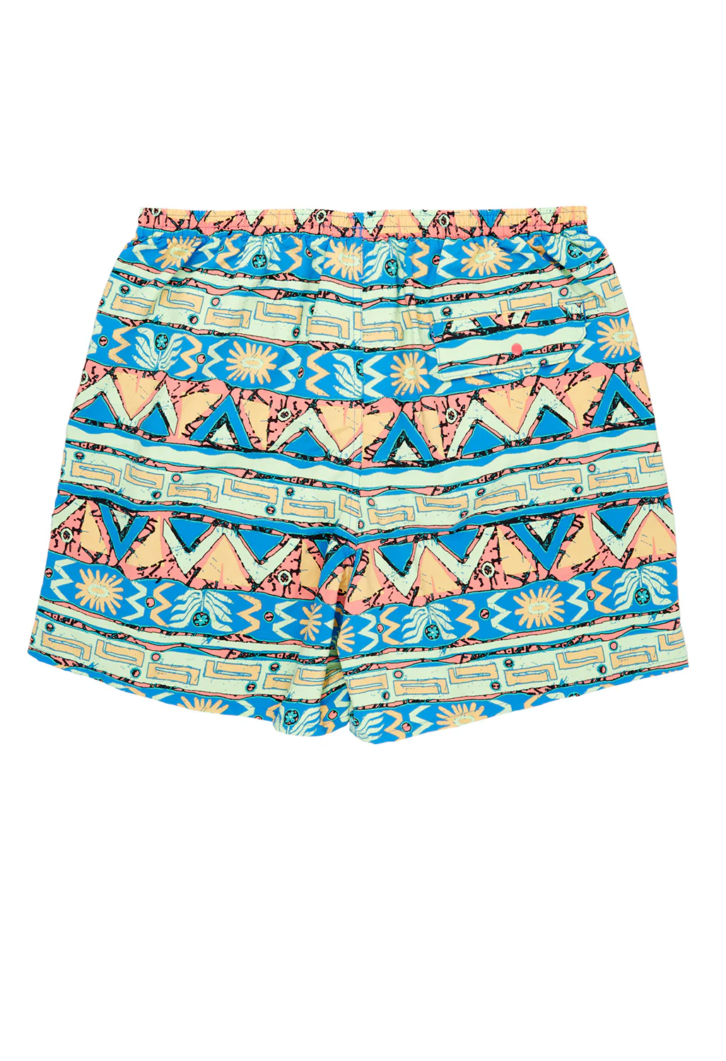 Patagonia Men's Baggies Shorts - 5 in. - High Hopes Geo: Salamander Green - Image 2