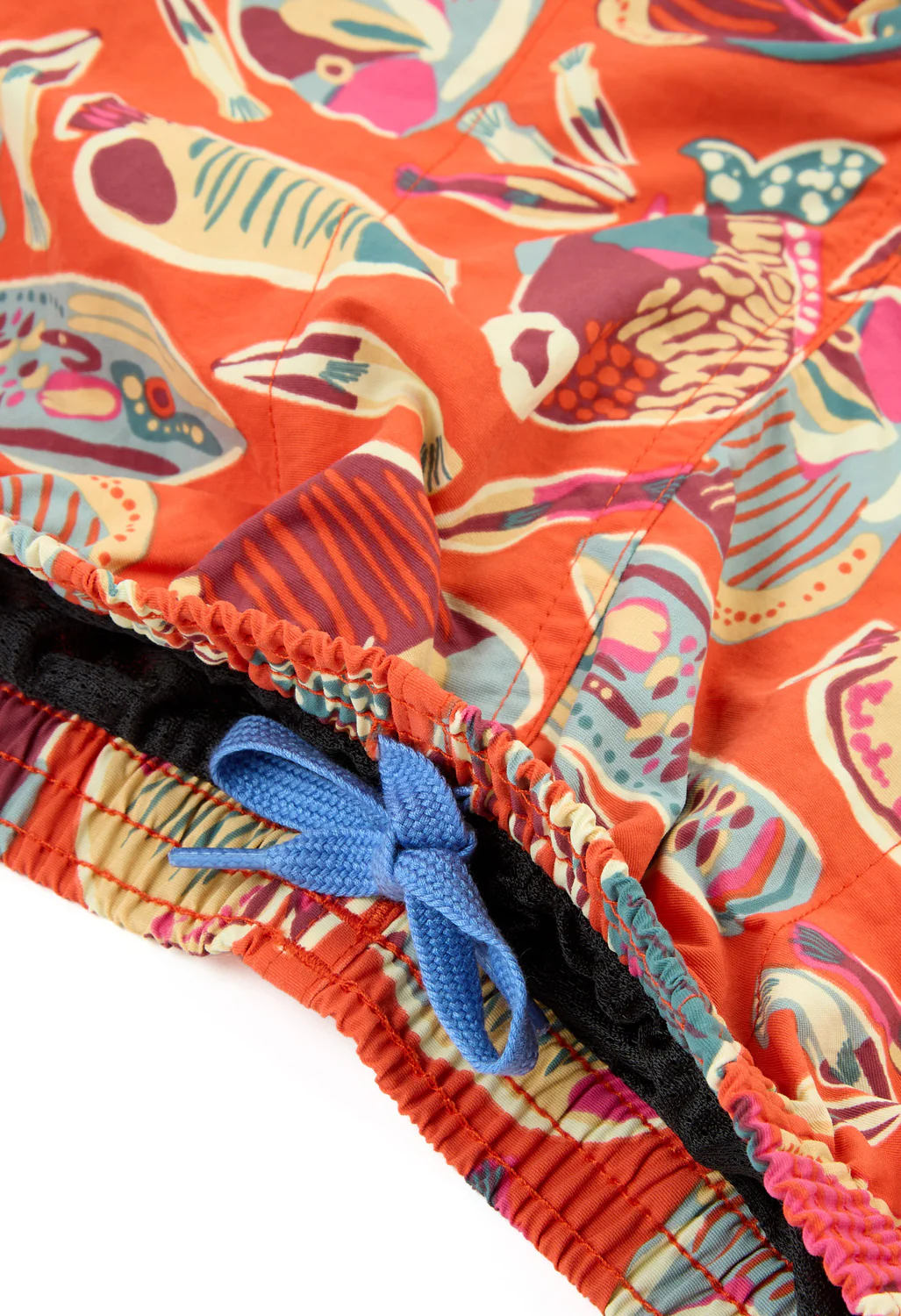 Patagonia Men's Baggies 5" Shorts - Wrasse: Pollinator Orange - Image 5