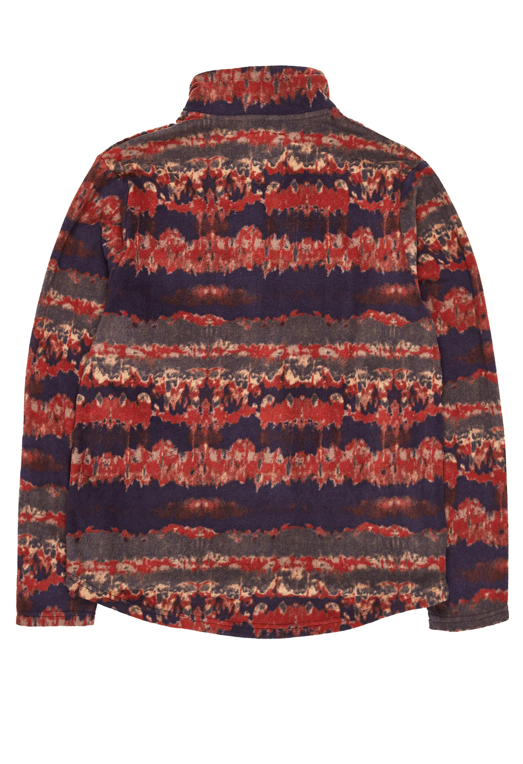 KAVU Men's Bay Ridge Quarter Zip Fleece - Duff Tie Dye - Image 2