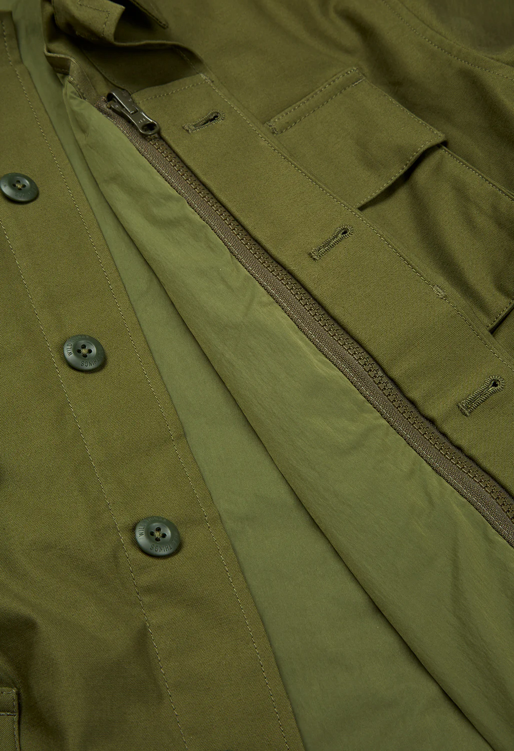 Wild Things Men's Bdu Quilting Attachable 3-in-1 Jacket - Olive Drab - Image 3