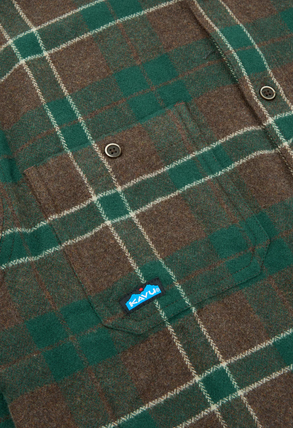 KAVU Men's Big Joe Shirt - Shady Pine - Image 4