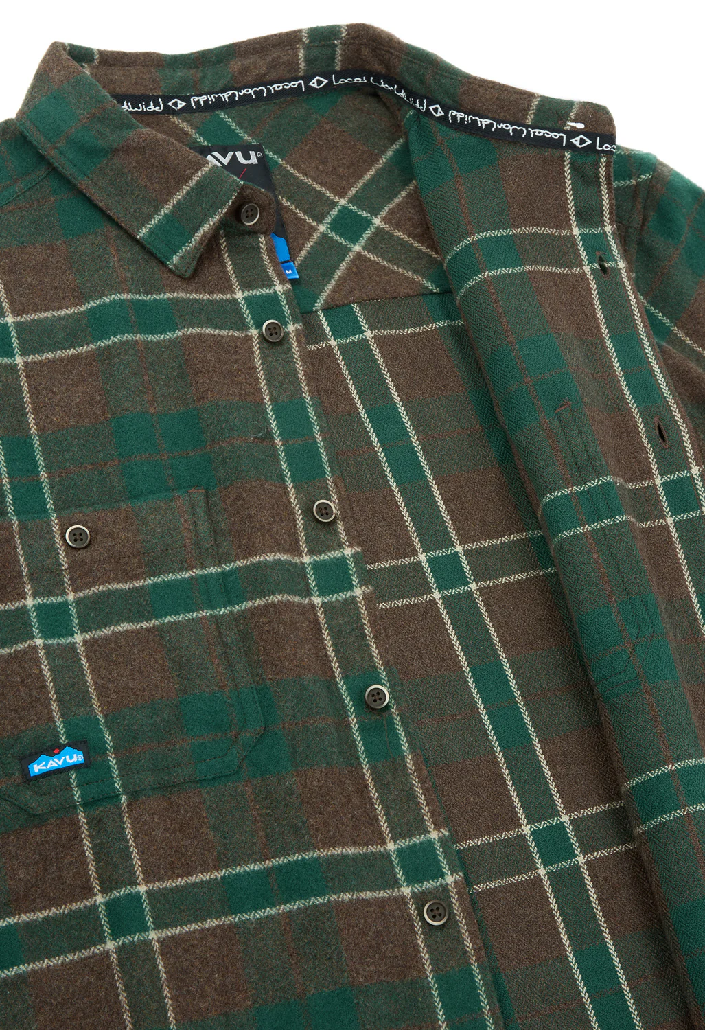 KAVU Men's Big Joe Shirt - Shady Pine - Image 5