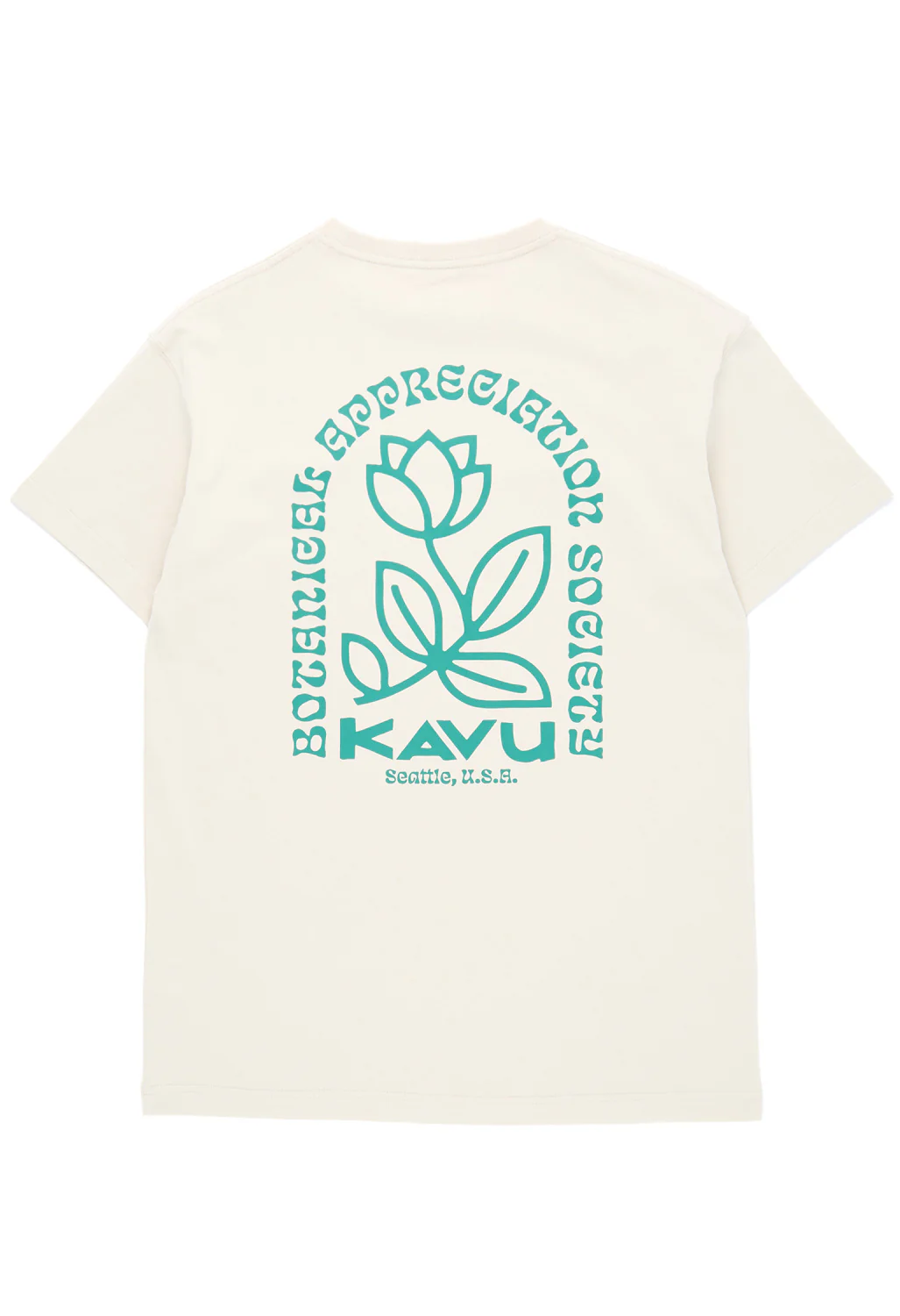KAVU Men's Botanical Society Tee - Oatmeal