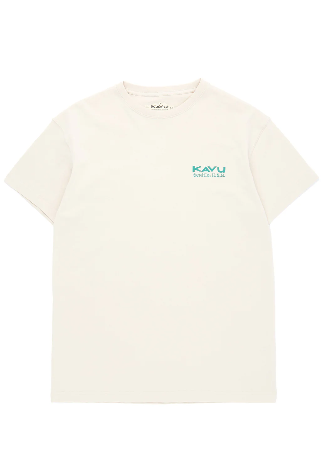KAVU Men's Botanical Society Tee - Oatmeal - Image 2
