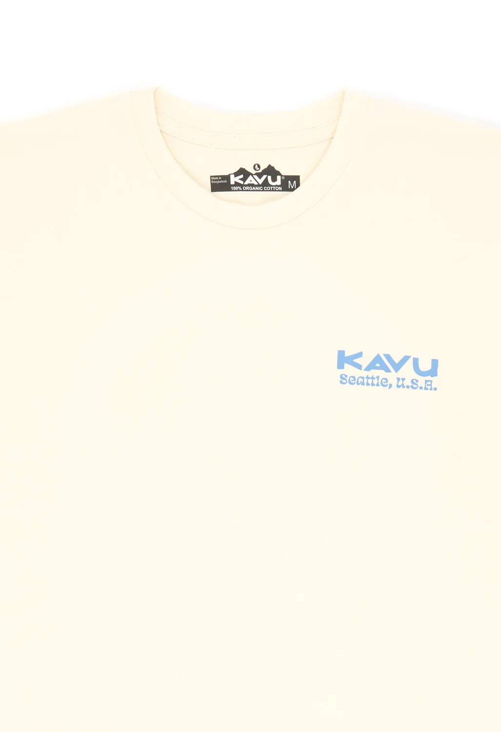 KAVU Men's Botanical Society Tee - Oatmeal - Image 3