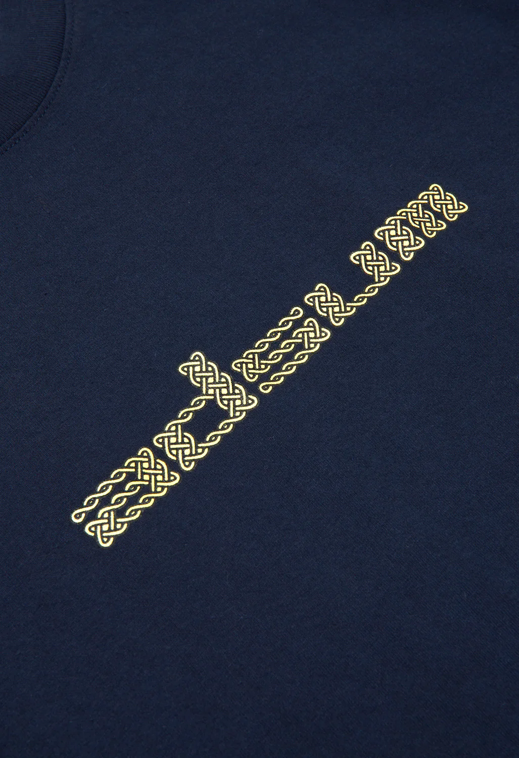 Adsum Men's Braid Tee - Navy - Image 4