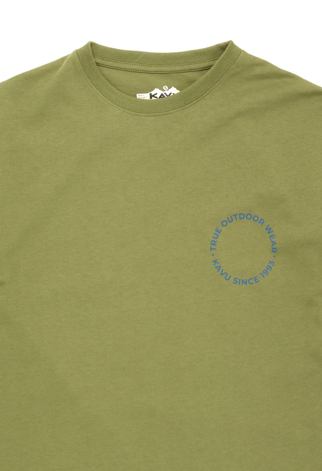 KAVU Men's Breaker Tee - Green Moss - Image 3