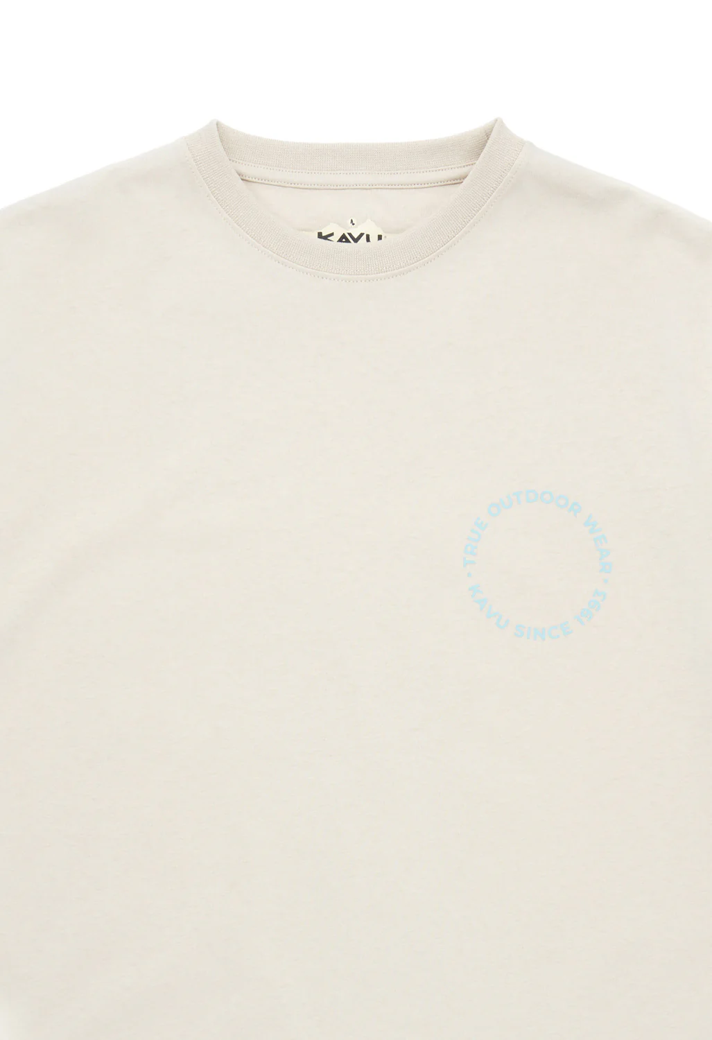 KAVU Men's Breaker Tee - Oatmeal - Image 3