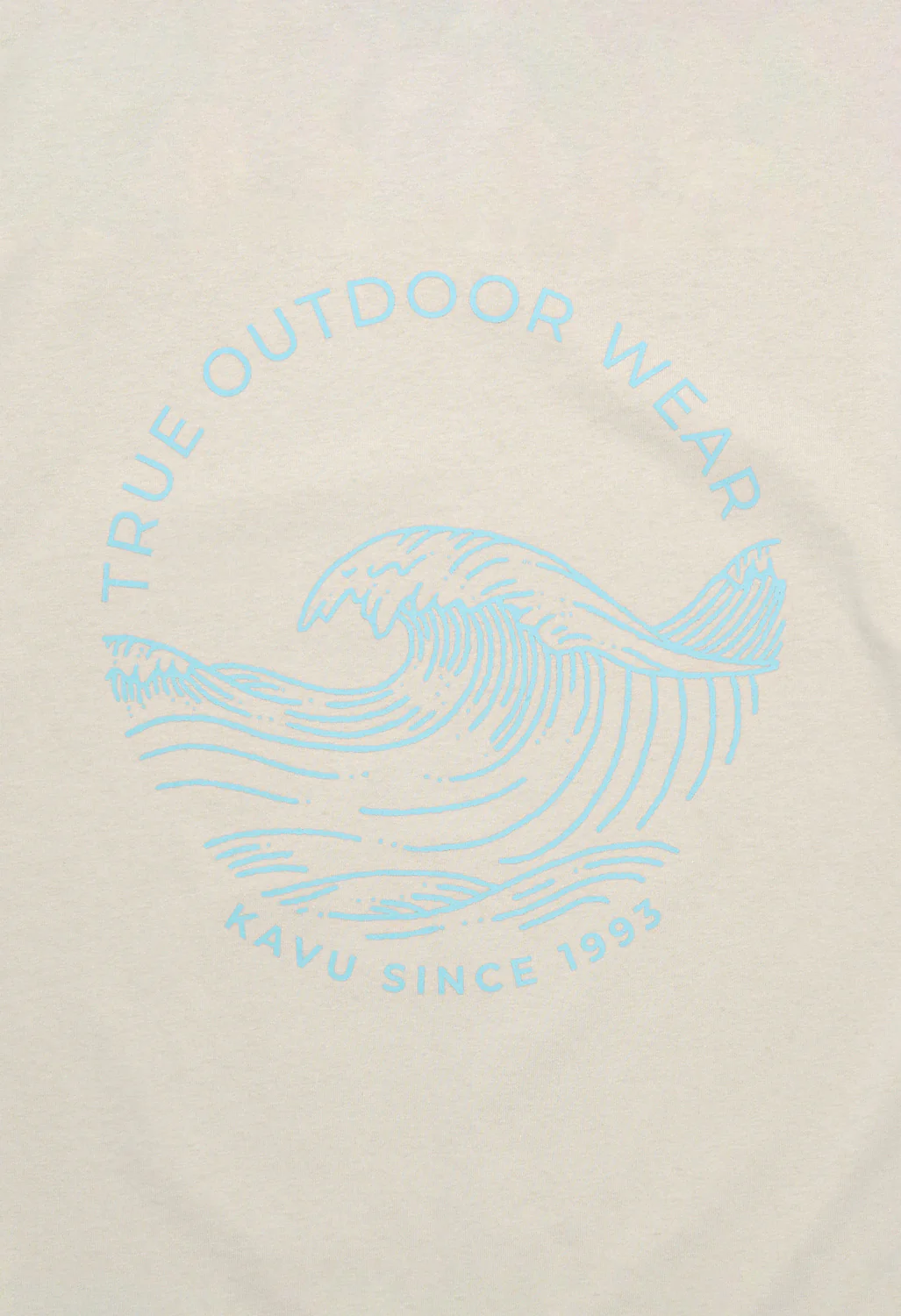 KAVU Men's Breaker Tee - Oatmeal - Image 4
