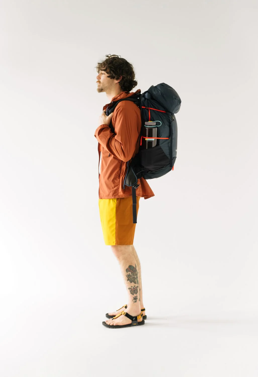 Montbell Men's Canyon Shorts - Yellow - Image 5