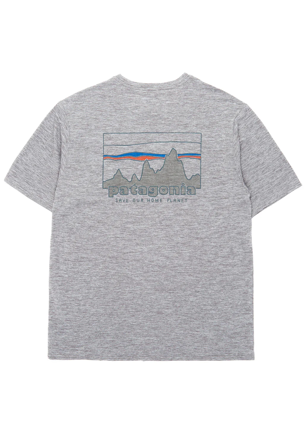 Patagonia Men's Cap Cool Daily Graphic Shirt - '73 Skyline: Feather Grey