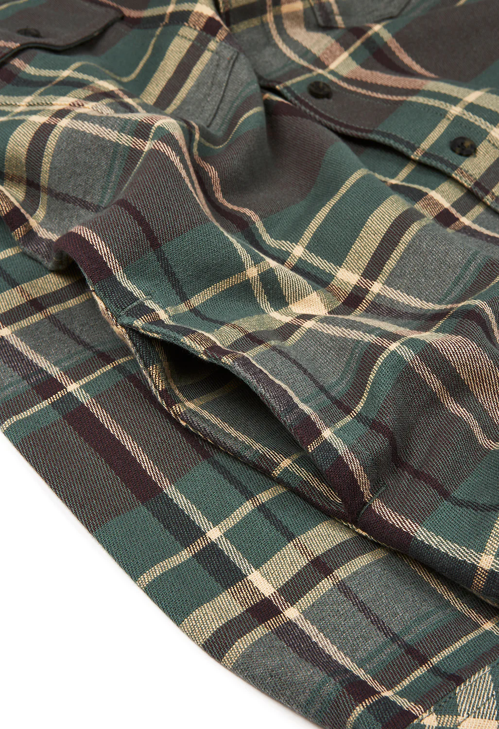 KAVU Men's Carrick Bend Overshirt - Moon Lite Forest - Image 4