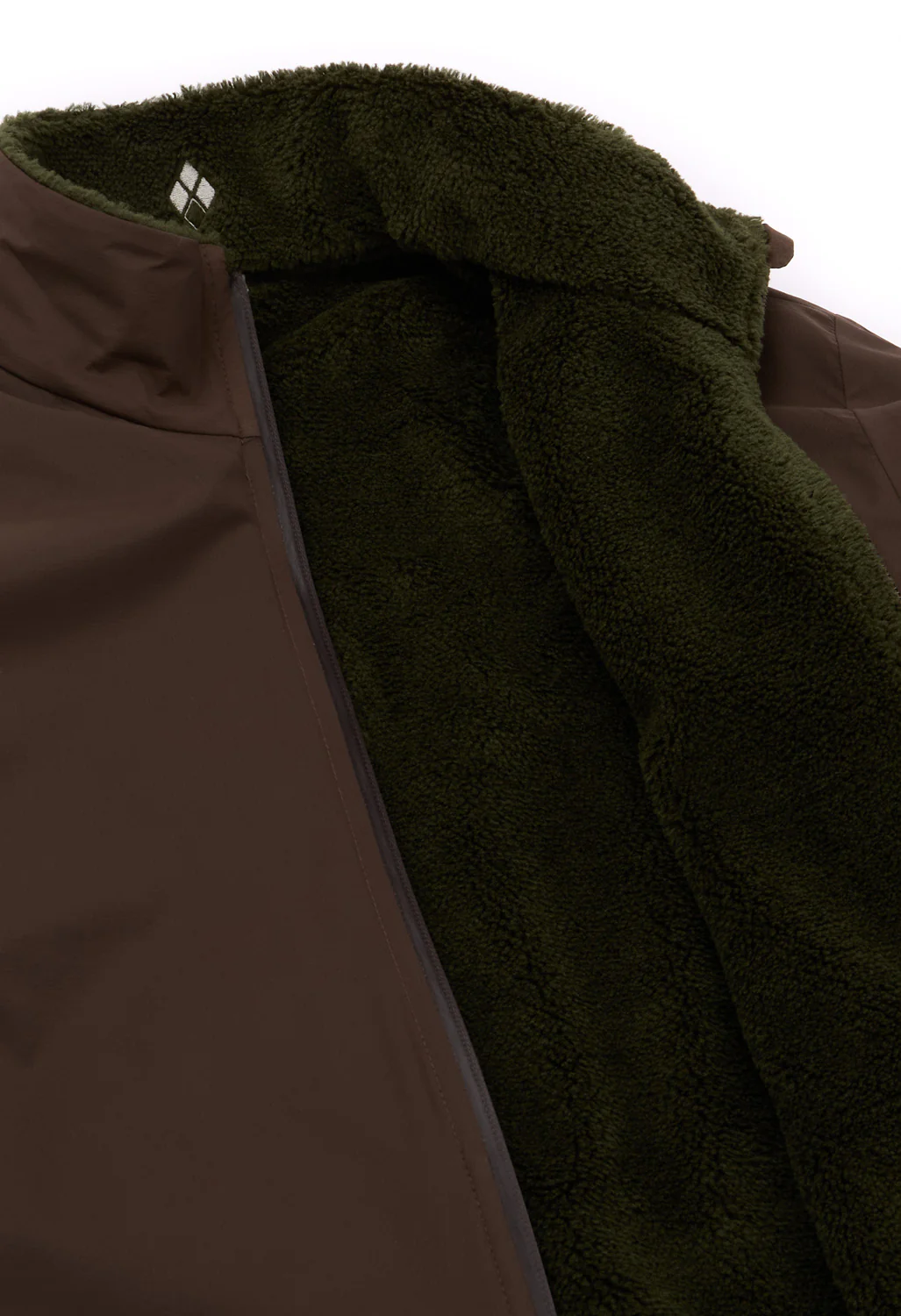 Montbell Men's Climaair Reversible Jacket - Dark Brown - Image 7