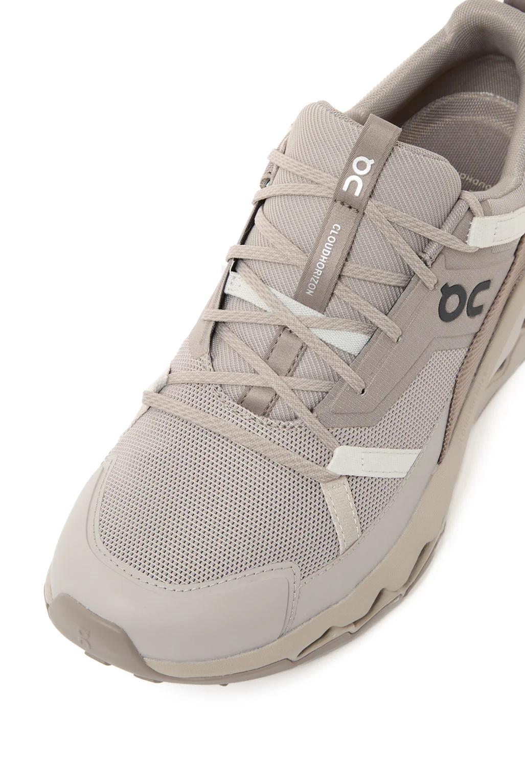 On Men's Cloudhorizon Trainers - Fog / Desert - Image 2