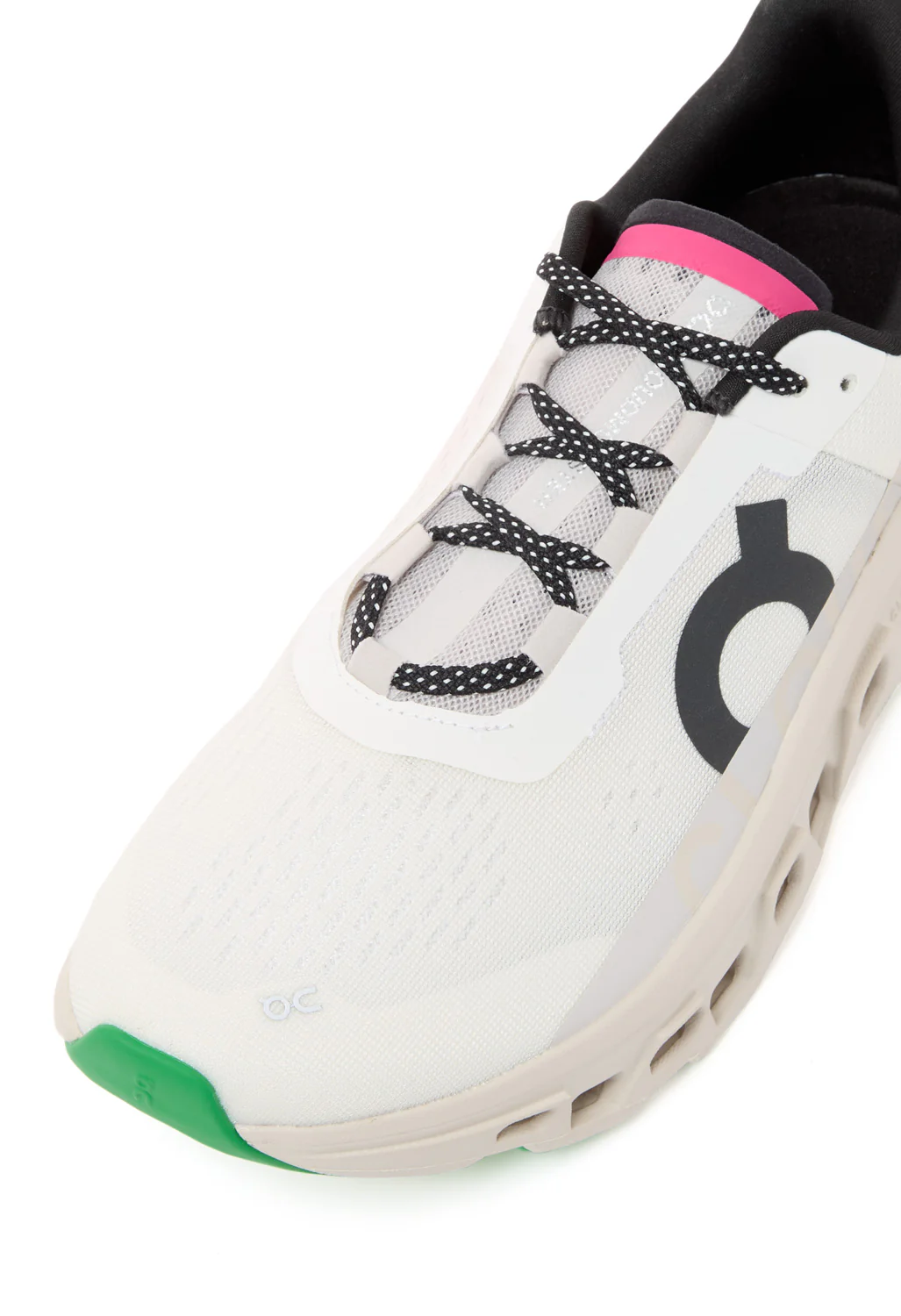 On Men's Cloudmonster Trainers - Ivory / Pearl - Image 2