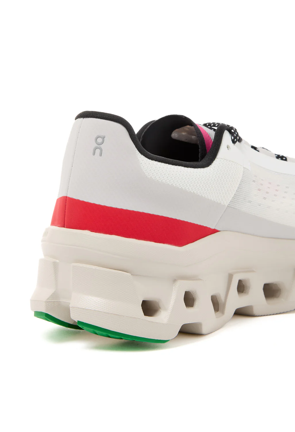 On Men's Cloudmonster Trainers - Ivory / Pearl - Image 6