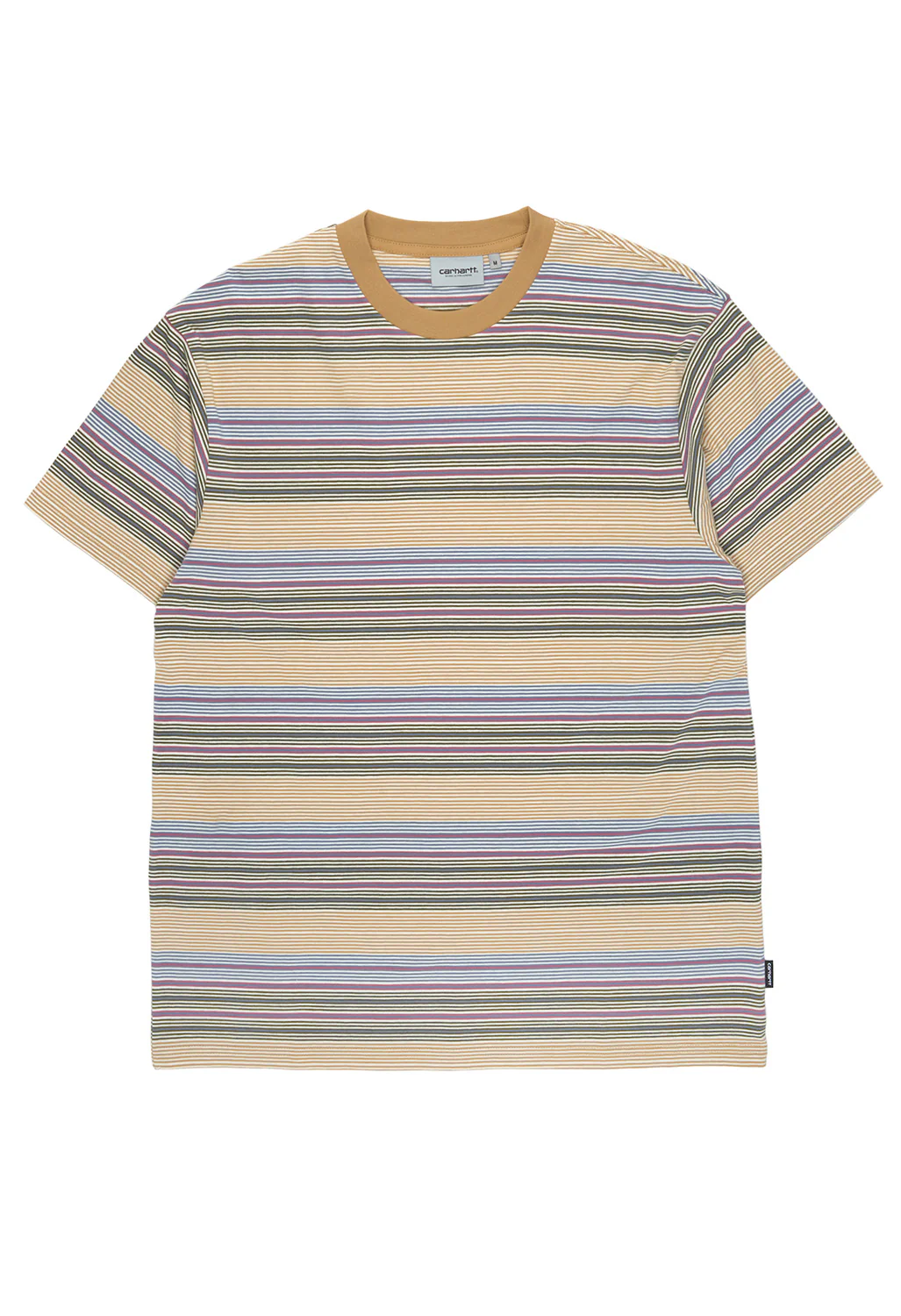 Carhartt WIP Men's Coby T-Shirt - Coby Stripe, Bourbon