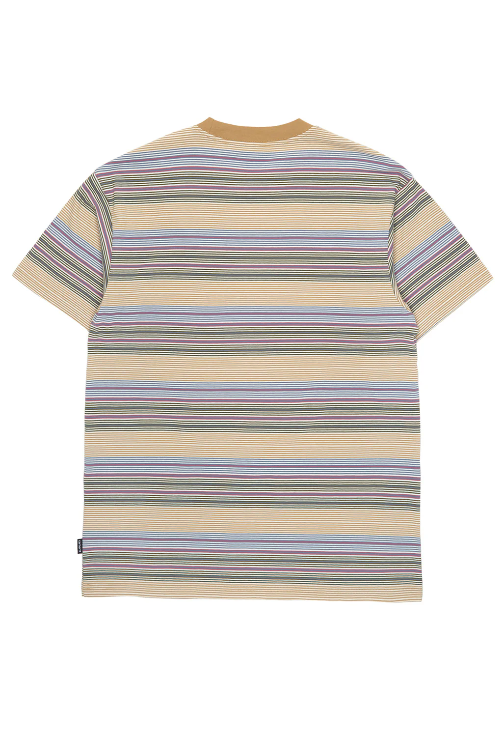 Carhartt WIP Men's Coby T-Shirt - Coby Stripe, Bourbon - Image 2