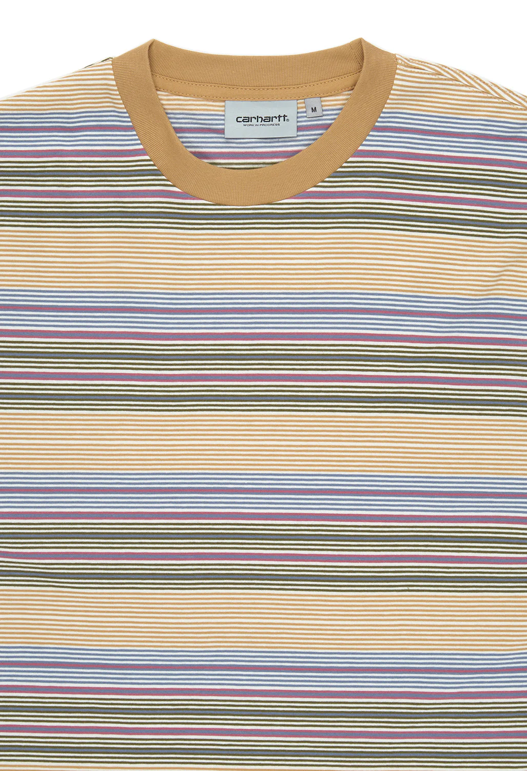 Carhartt WIP Men's Coby T-Shirt - Coby Stripe, Bourbon - Image 3