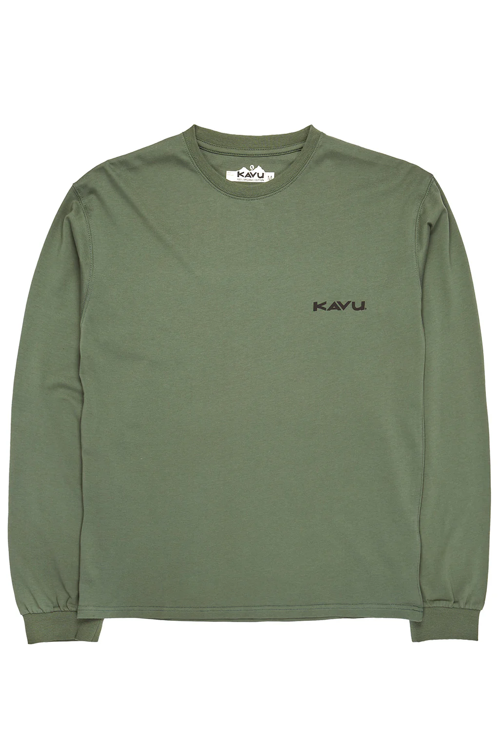 KAVU Men's Compass Long Sleeved Tee - Dark Forest - Image 2