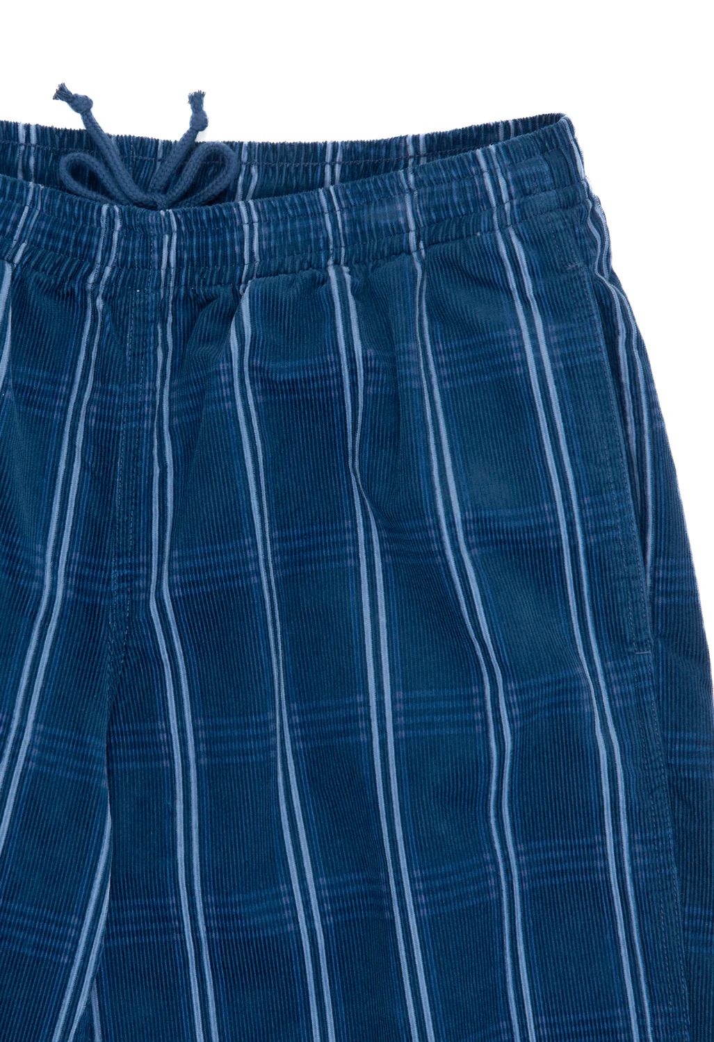 Gramicci Men's Corduroy Swell Shorts - Navy Check - Image 3