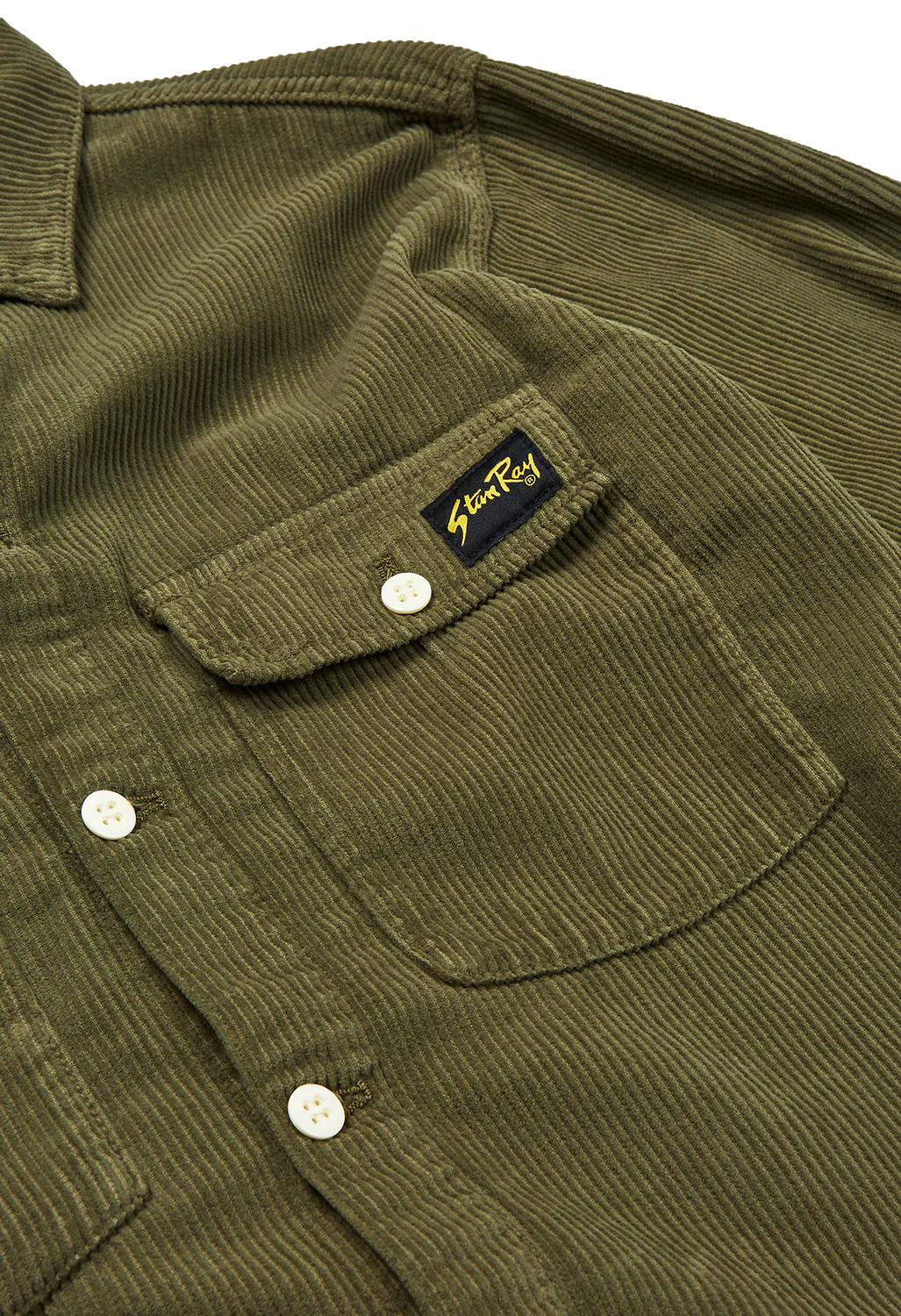 Stan Ray Men's CPO Shirt - Olive Cord - Image 4