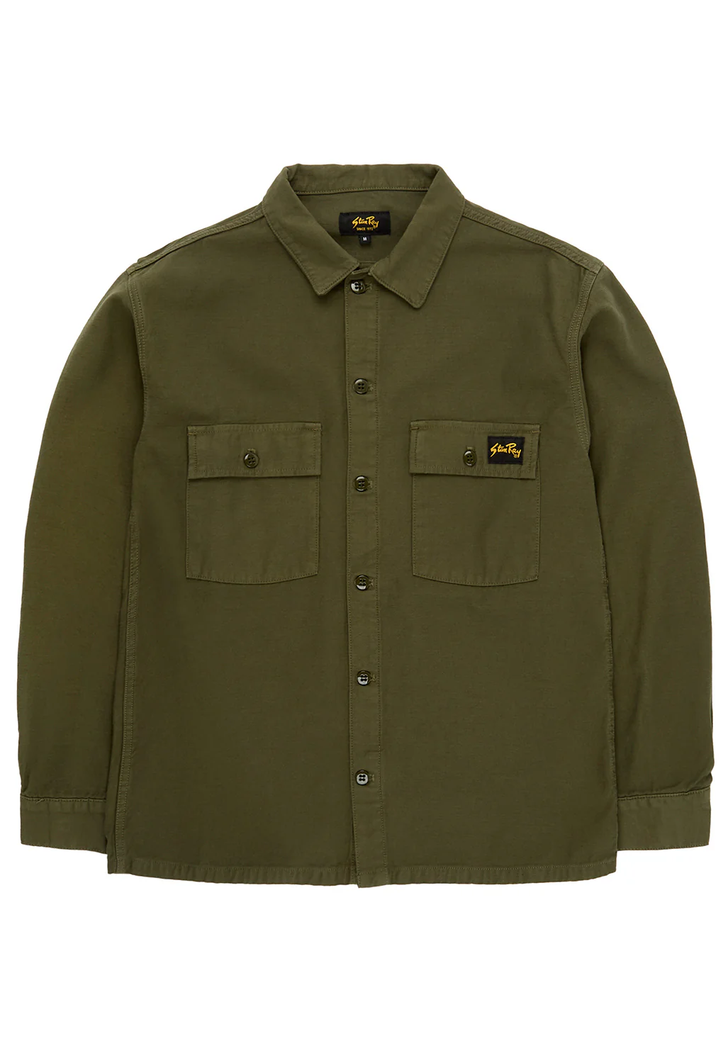 Stan Ray Men's CPO Shirt - Olive Sateen