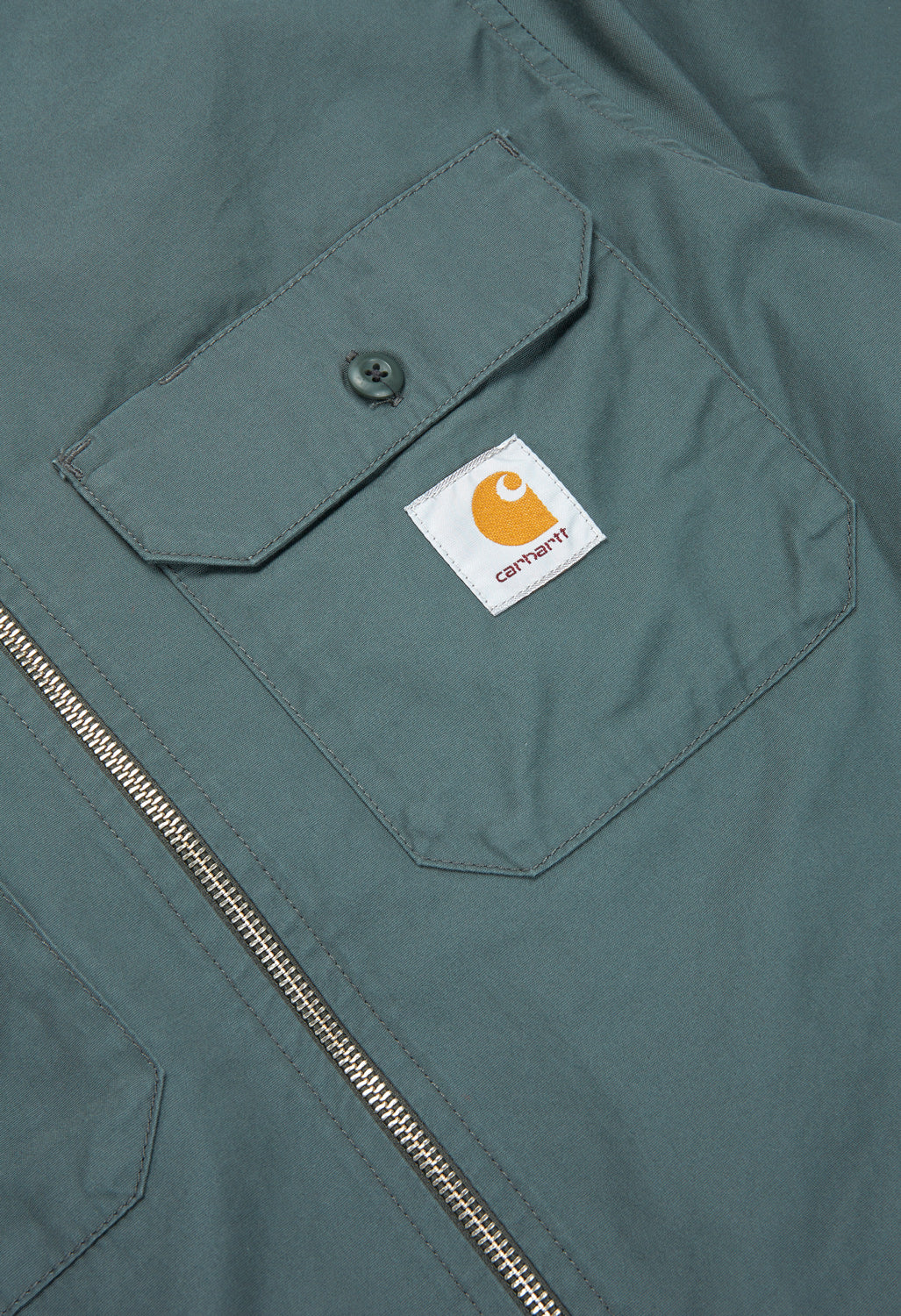 Carhartt WIP Men's Craft Zip Shirt - Jura - Image 4