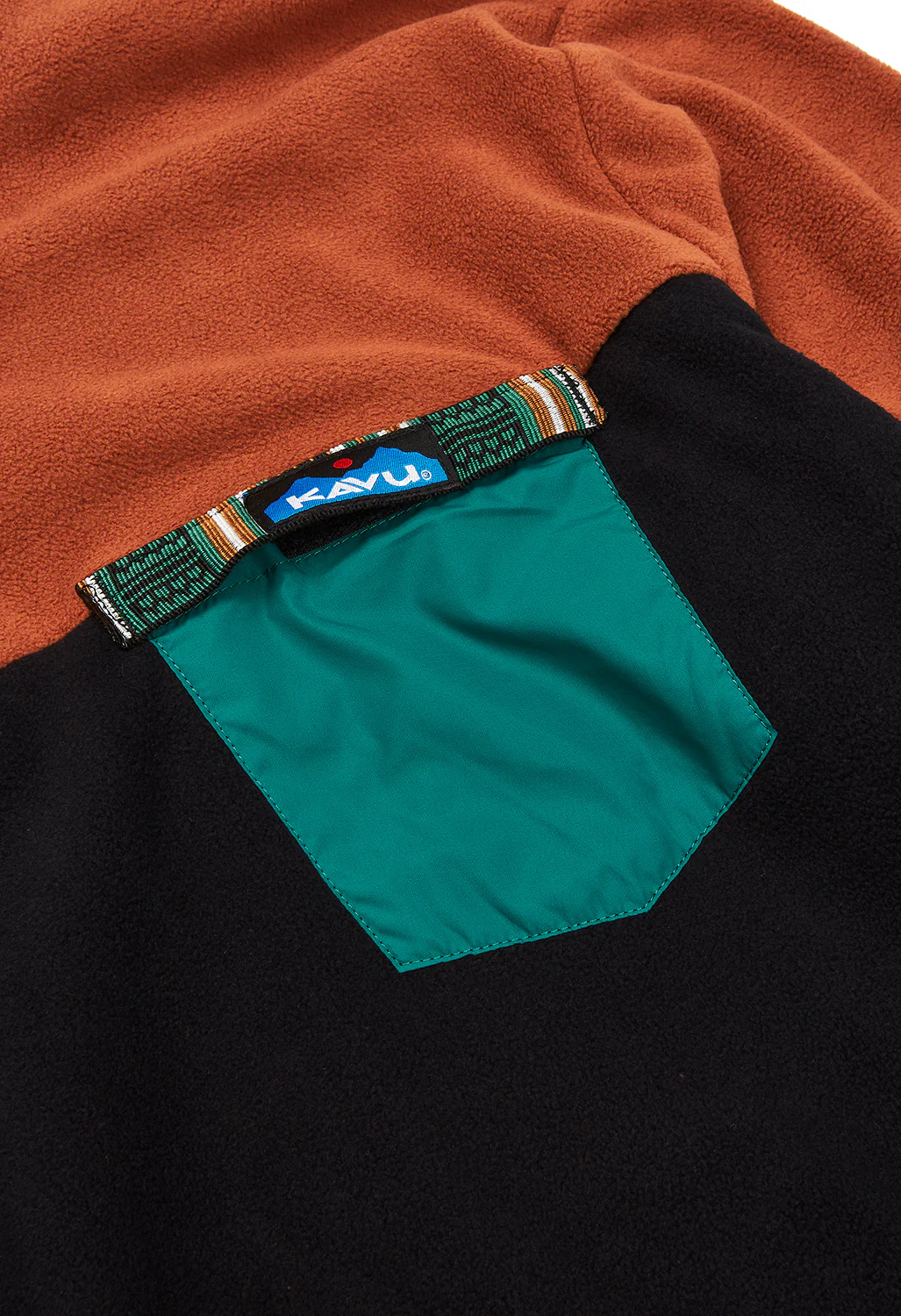 KAVU Men's Crew Who Fleece Sweatshirt - Woodlot - Image 4