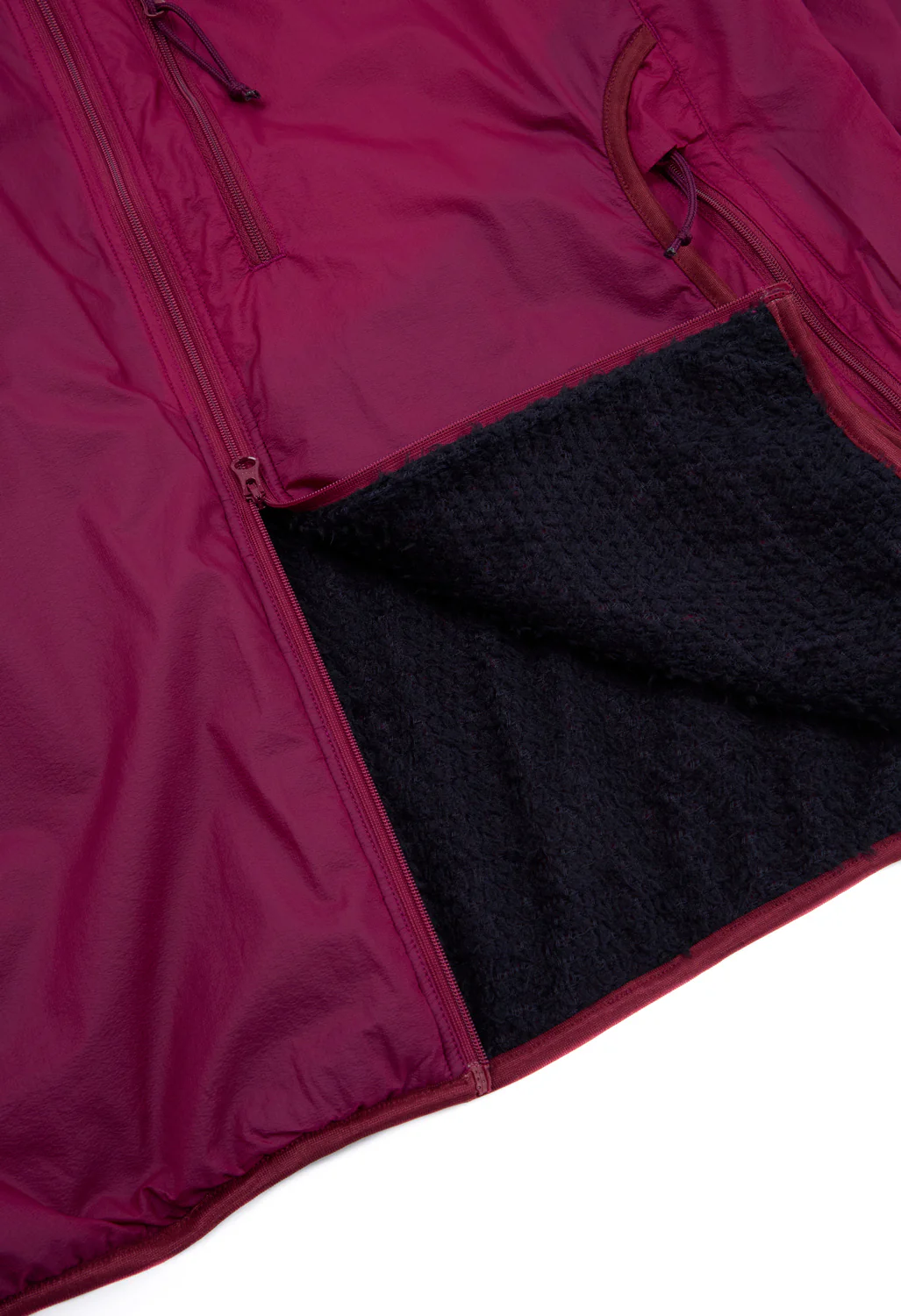 Pilgrim Surf + Supply Men's Dorsett Alpha Hooded Jacket - Berry - Image 5