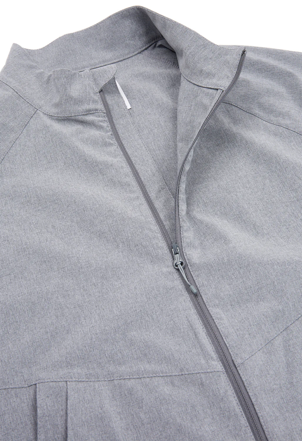 CAYL Men's Double Pocket Jacket - Grey Melange - Image 4