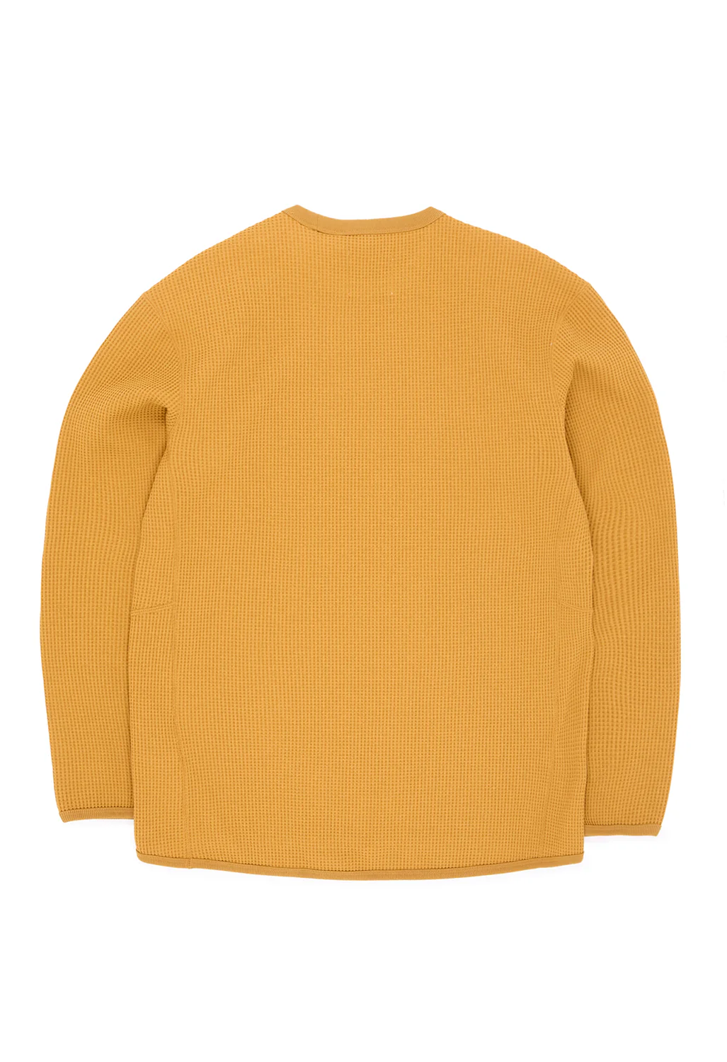 Snow Peak Men's Dry Waffle Long Sleeve T-Shirt - Mustard - Image 2