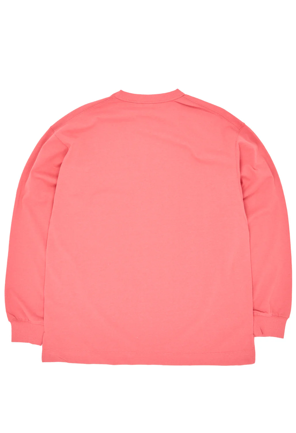 Nanga Men's Eco Hybrid Box Logo Embroidery Long Sleeve Tee - Pink - Image 2