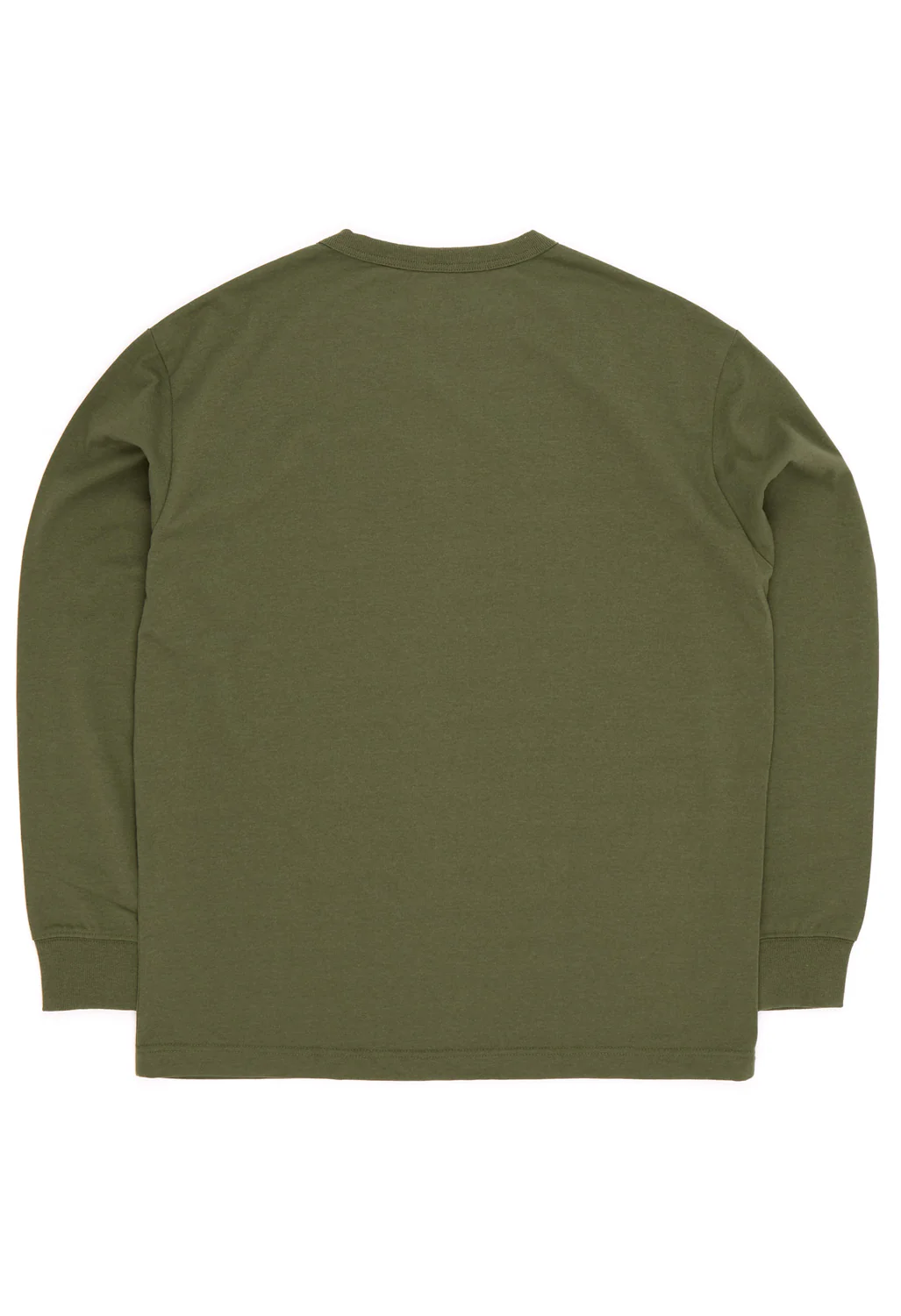 Nanga Men's Eco Hybrid Box Logo Long Sleeve Tee - Dark Green - Image 2