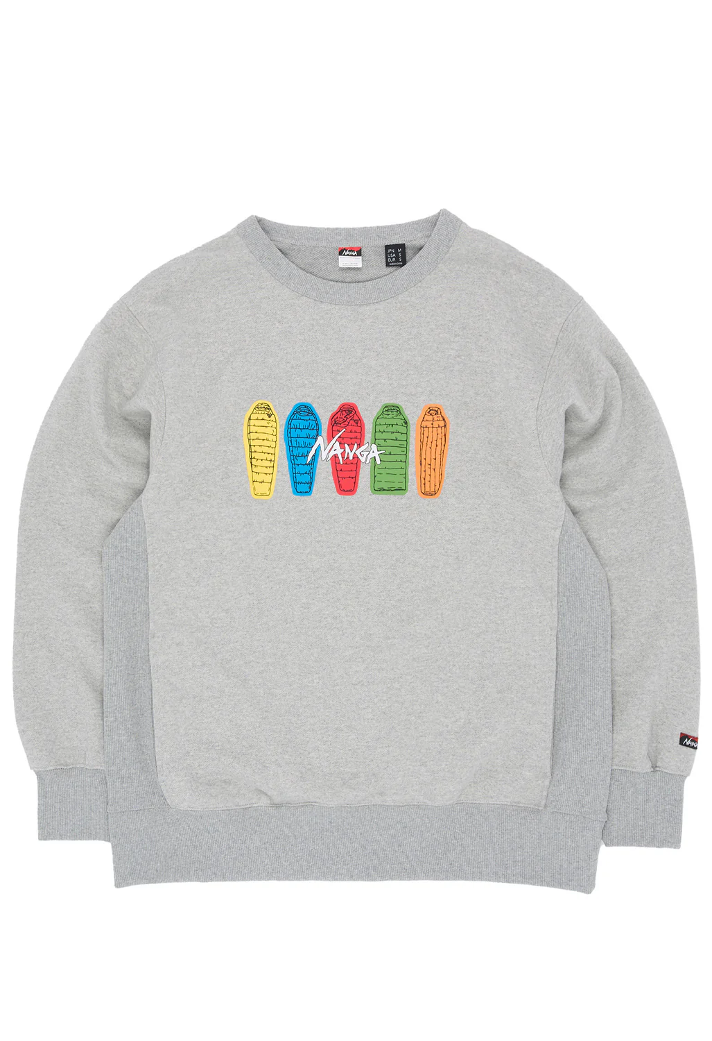 Nanga Men's Eco Hybrid Sleeping Bag Sweatshirt - Light Grey