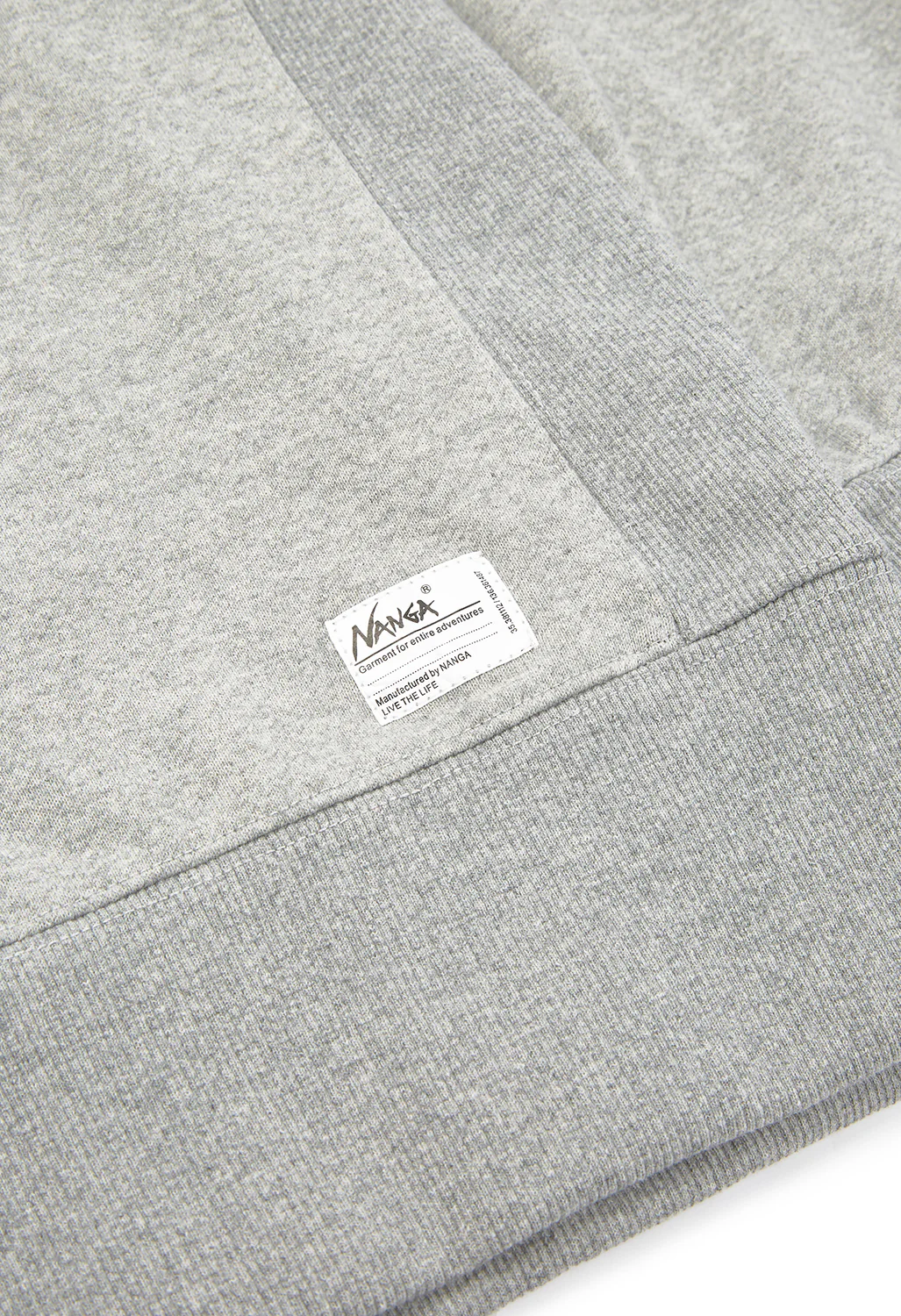 Nanga Men's Eco Hybrid Sweatshirt - Light Grey - Image 4