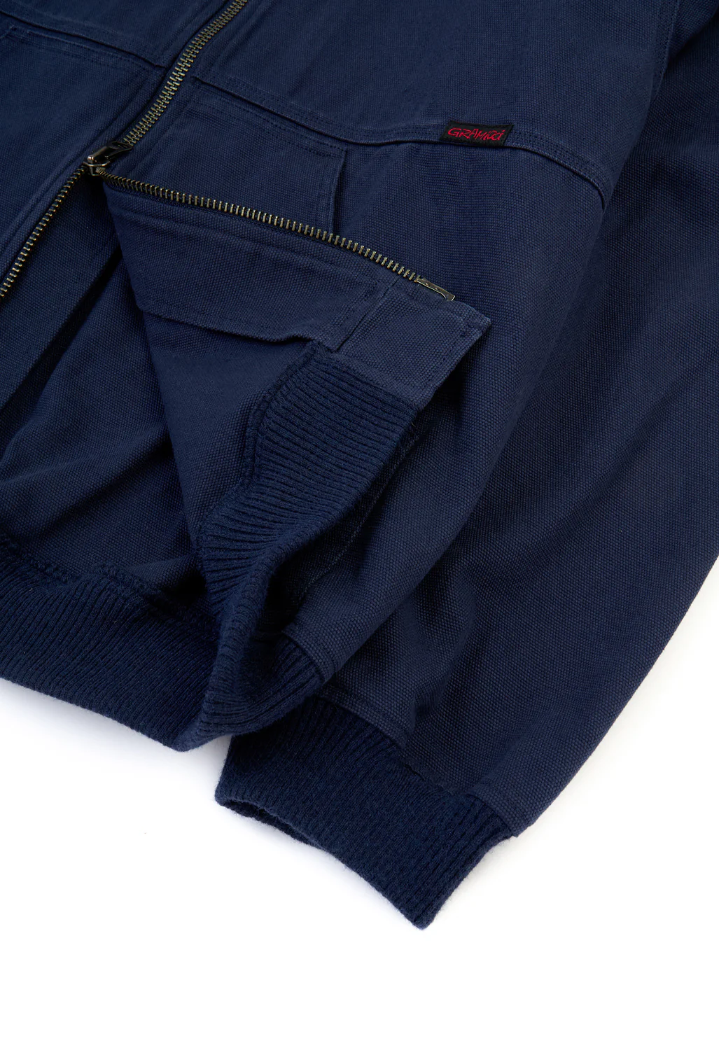 Gramicci Men's El Cap Canvas Hooded Jacket - Navy - Image 4