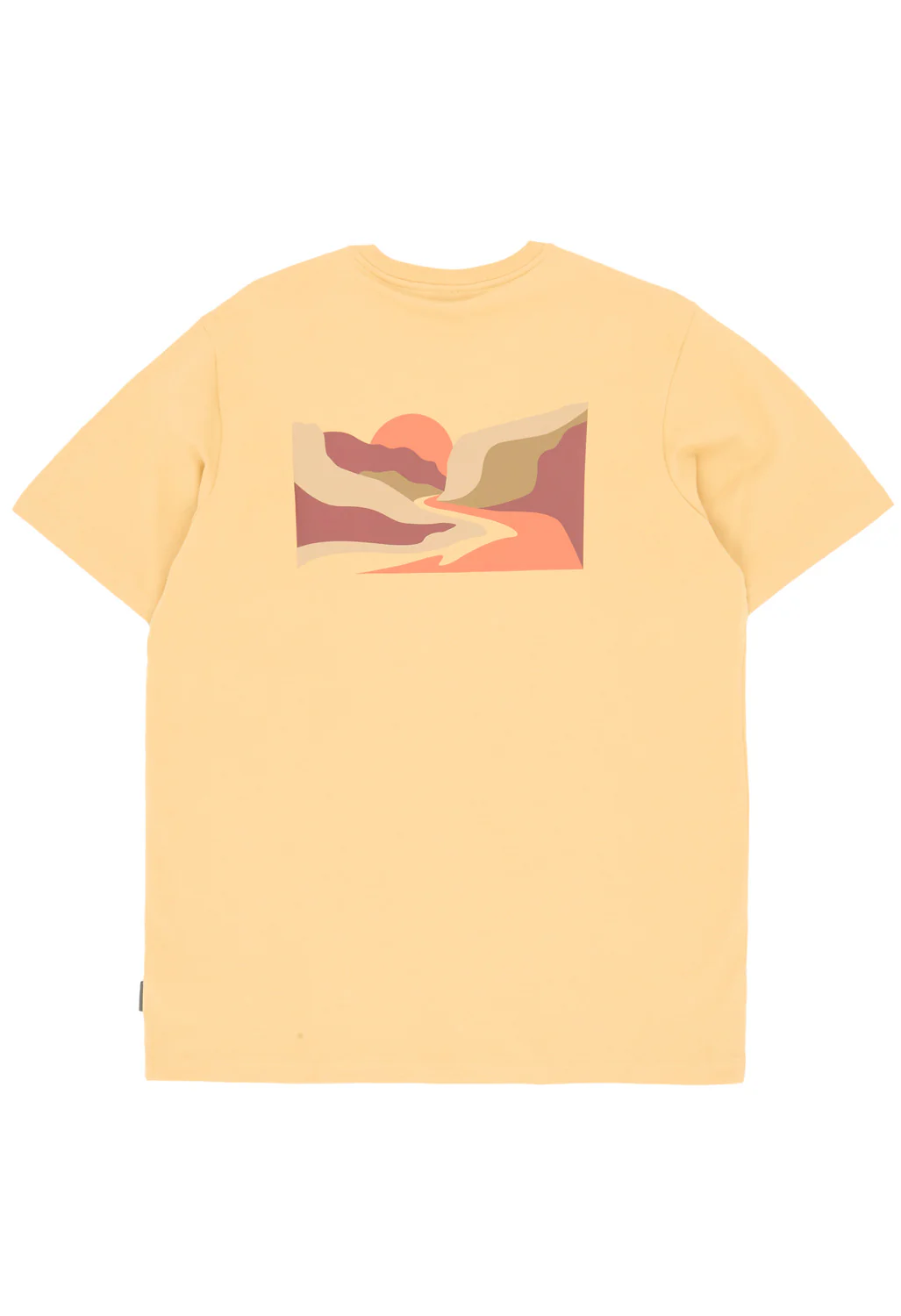Columbia Men's Explorers Canyon Back Print T-Shirt - Sand Dune / Trailscape